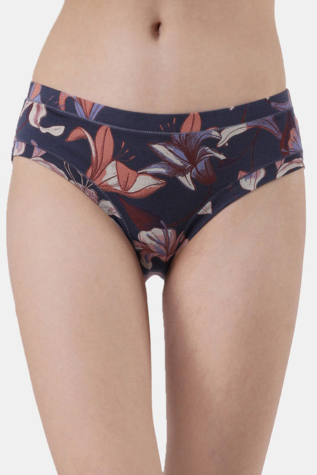 Soie Medium Rise Full Coverage Bikini Panty (Pack of 2) - Multicolor — image 2